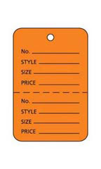 Yellow White SALE Unstrung Merchandise Sale Price Tags 500 Red
